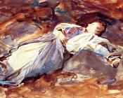 约翰辛格萨金特 - Violet Sleeping